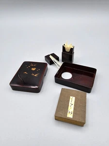 Japanische Lackdose Fairy Tale Miniature Box Märchen und Zubehör - Bild 1 von 14