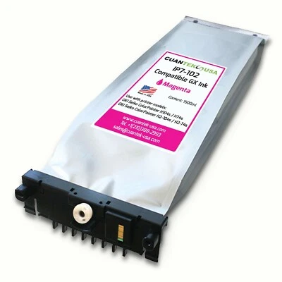 IP7 Compatible MAGENTA Ink 1500ml for OKI SEIKO ColorPainter H-104 H-74 H2-104 - Image 1 of 3