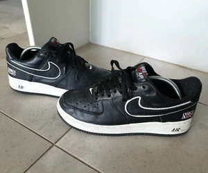 Vintage 2003 Euro Nike Air Force 1 Low NYC 9.5 black white SB dunk mid high 9 - Picture 1 of 12