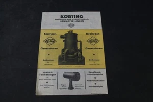 Vintage Körting Generators Advertising Collectible - Picture 1 of 8