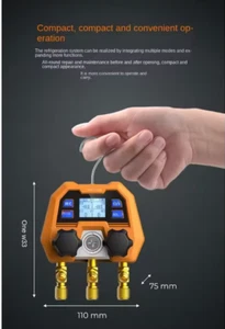 Medidor de pantalla digital DMG-4B control de aplicación medidores de CA válvula medidor doble j - Imagen 1 de 5