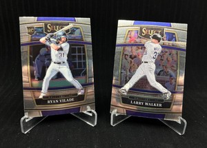 Lot(2) 2022 Panini Select RYAN VILADE Rookie RC / LARRY WALKER Colorado Rockies
