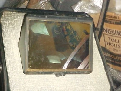 ANTIQUE  TV PHILCO SAFARI MIRROR ASSY - Image 1 of 4