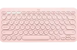 Logitech Multi-Device Bluetooth Keyboard, Model# K380, Color Light Pink - Picture 1 of 5