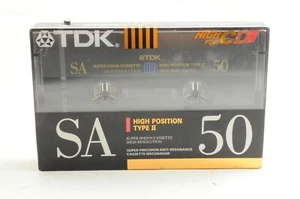 TDK SA Type II High Position 50 cassetteTape - Picture 1 of 3