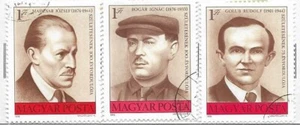 SD)1976 HUNGARY CHARACTERS, JOZSEF MADZSAR, 1876-1940 DOCTOR, ÍGNAC BOGAR, 1876- - Picture 1 of 1