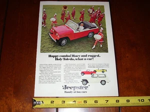 1967 JEEP JEEPSTER ORIGINAL AD - Picture 1 of 4