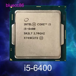 Intel Core i5-6400 LGA 1151 CPU Processor 2.70GHz-3.3GHz Quad-Core - Picture 1 of 1