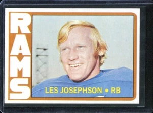1972 Topps Football # 247 Les Josephson (NM) Near Mint - Picture 1 of 2