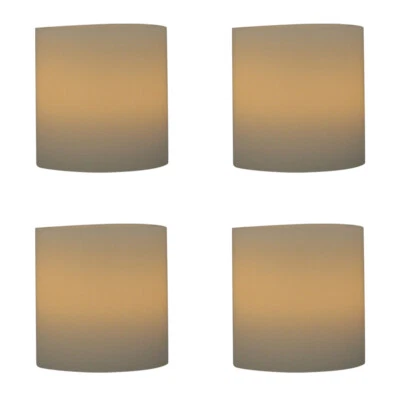 4 LED Echtwachskerze Kerze flackernde Wachskerze Kerzen ausblasen Adventskranz - Bild 1 von 4