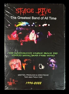 STAGE DIVE-Greatest Band Of All Time DVD Rockumentary, Thrash, Rock, Metal - Imagen 1 de 13