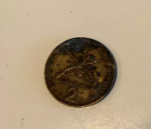 Greece 2 Drachma, 1976, Aluminum-Bronze - Picture 1 of 2