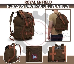 "Mochila"" Royal Enfield PEGASUS verde oliva - Imagen 1 de 11