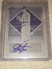 JACKSON RUTLEDGE 2016 LEAF PERFECT GAME #1/1 Black Printing Plate NATIONALS