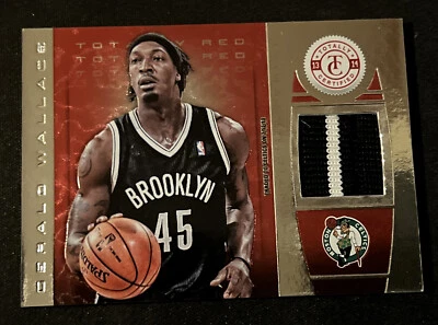 Memorabilia Gold Prime 2013-14 totalmente certificada/25 Gerald Wallace #144 Foto 1 de 2