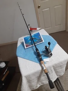 New Spinning Fishing Rod And Reel ZEBCO SPYN 6'med Light 4-12lb - Picture 1 of 15