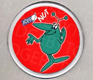 ASTRONUT round COASTER - RETRO CLASSIC! - Picture 1 of 2