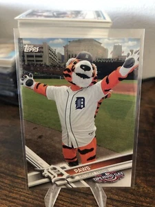 2017 Topps Opening Day Mascots Paws Detroit Tigers #M-1 - Picture 1 of 1