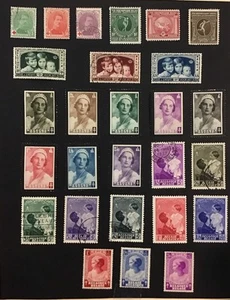 Belgium 1914-1937 F-VF MH & Used Lot BetweenSc#B25-B207, Cv$50. (W57) - Bild 1 von 2
