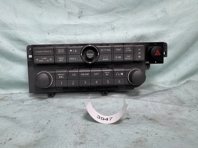 04-05 Nissan Quest Audio Equipment Radio Control Panel 28098-5Z105 - Image 1 of 4