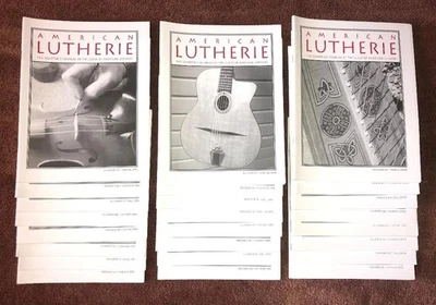 American Lutherie, All Issues From 1996 to 2001, Plus Winter 1991, 25 Issues! NR - Image 1 of 4