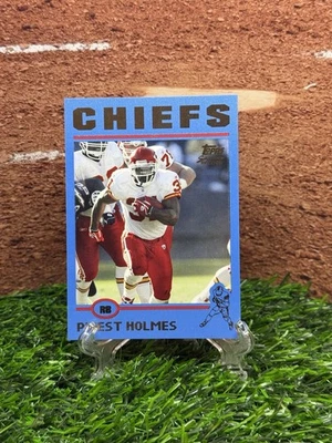 2004 Topps Signature Blue #10 Priest Holmes CHIEFS 37/50 - Image 1 of 2