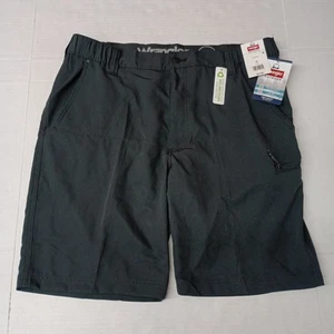 Wrangler Men's Performance Field Utility Shorts Size 38 Jet Black Relaxed Fit - Picture 1 of 5