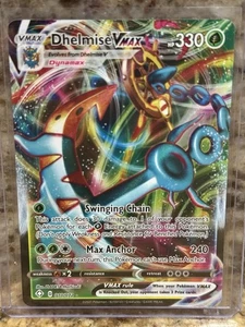 Pokemon Dhelmise VMAX - 010/072 - Ultra Rare NM-Mint Shining Fates - Picture 1 of 2
