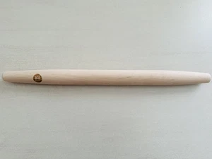Bio Markt Nudelholz Teigrolle Teigwalze Plätzchen Backen Buchenholz NEU - Bild 1 von 1