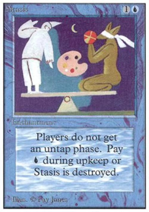 MTG English Stasis Light Play Normal Unlimited - Image 1 of 1