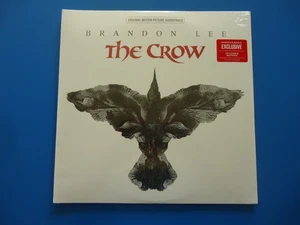 The Crow Soundtrack LP (2020) NEW Clear & Silver Vinyl Shrink Wrap Tear - Picture 1 of 4