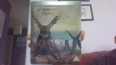 PLANET OF THE APES - UK BLU RAY STEELBOOK  -  NEW / SEALED  -  PERFECT CONDITION - Image 1 of 2