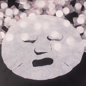 Compressed Facial Mask Strong Water Absorption Disposable DIY Facial Mask SheSA - Picture 1 of 1