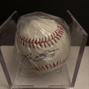 MAX SCHERZER AUTOGRAPHED SIGNED MAJOR LEAGUE BASEBALL - Picture 1 of 4