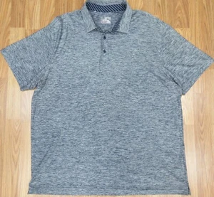 UNDER ARMOUR HEATGEAR POLOSHIRT POLYESTER MELIERT MARINE/GRAU 2X-LARGE, XXL - Bild 1 von 4