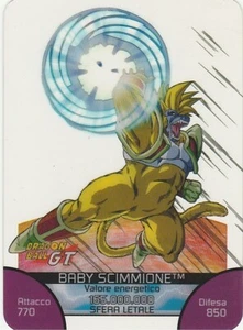 Lamincards Dragon Ball Edibas Attacco Finale BABY SCIMMIONE N 146 - Foto 1 di 2