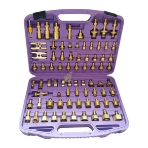 78 pz set di strumenti di riparazione spina rilevamento perdite condizionatore d'aria automatico A/c universale - Foto 1 di 5