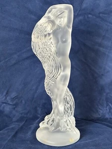 RARE Lalique crystal statue “Grande Nue Nereides,” with box and certificate - Picture 1 of 8