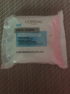 欧莱雅巴黎理想清洁卸妆毛巾,25 张布 — 第 1/2 张图片