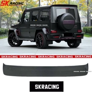 Dry Carbon Fiber Rear Roof Spoiler Wing 1PCS Fits For G W463A W464 G500 G550 G63 - Picture 1 of 11