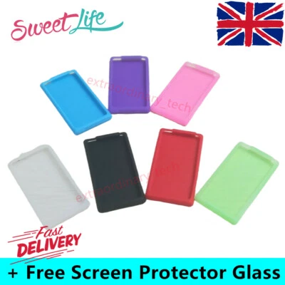 Silicone Soft Skin Case Cover for Apple iPod Nano 7th 8th Generation - Colorful - Image 1 of 4