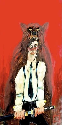 Todd WHITE "Estado Espiritual" Assinado e Numerado Edição Limitada Tela Pop Art Certificado de Autenticidade - Imagem 1 de 4