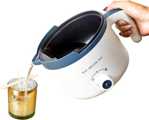 Candle Melting Pot, Electric Wax Melter for wax melting pot, White - Picture 1 of 8