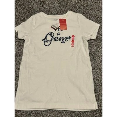 NUEVO CON ETIQUETAS Gymboree Vintage I'm a Gem Camisa Top Talla 10 Niñas Foto 1 de 3