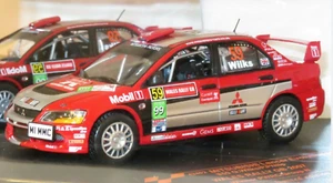1/43 MITSUBISHI LANCER EVOLUTION IX #59 WINNER GR.N RALLY GB 2007 WILKS VITESSE - Foto 1 di 1