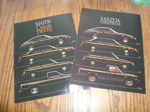 Mazda RX-7 626 GLC B2000 1985 folleto de ventas - vintage - dos por un precio - Imagen 1 de 7
