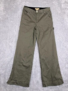 Democracy Ab Technology Jeans Womens Size 8 (30x32) Wide Leg Carpenter Green - Picture 1 of 16