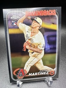 2024 Topps Chrome Justin Martinez Rookie #159 Arizona Diamondbacks - Bild 1 von 2