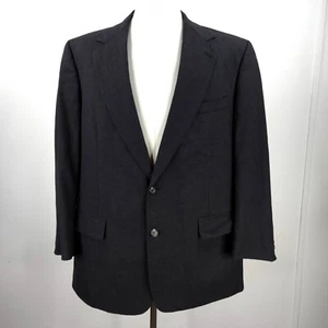 Brooks Brothers Jacke Herren 44R Schwarz Blazer Wolle Sport Mantel Hergestellt in den USA - Bild 1 von 23