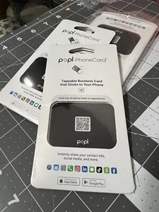 Karta Popl czarna z PopCode NFC Business Tag. - Zdjęcie 1 z 5